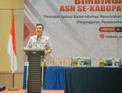 Dendi Ramadhona Buka Acara Bimbingan Teknis Penerapan Aplikasi Sistem Informasi Pemerintahan Daerah