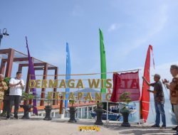 Dendi Ramadhona Meresmikan Dermaga Wisata Ketapang Batu Menyan Teluk Pandan
