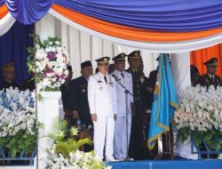 Upacara Memperingati HUT Kabupaten Pesisir Barat ke 10 Tahun 2023