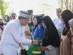 Kolaborasi Pemkab dan PWI Pesawaran Gelar Baksos