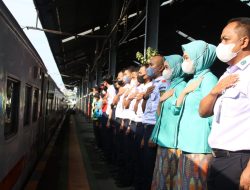 Jalur Dipastikan Aman, Perjalanan Kereta Api Normal Kembali