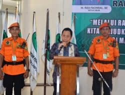 Wakili Gubernur Lampung, staf ahli bidang kemasyarakatan dan SDM buka rapat kerja daerah IX RAPI