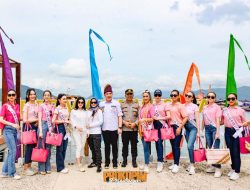 Bupati Pesawaran, Dendi Ramadhona paparkan potensi wisata unggulan di Kabupaten Pesawaran dihadapan para Finalis Puteri Indonesia Tahun 2023