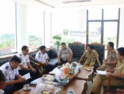 Bupati Pesisir Barat Terima Audensi dari Perwakilan Kantor UPBU Silampari Lubuk Linggau
