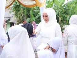 Doa dan Szikir Bersama Bhayangkari Cabang Pesisir Barat dengan Anak anak Panti Asuhan