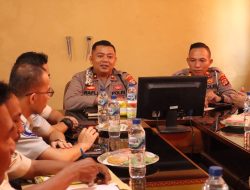 Polri Kembali akan Terapkan Tilang Manual Polres Pesisir Barat Lakukan Koordinasi dengan Intansi Terkait
