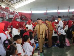 Bupati Lampung Selatan dan Bunda PAUD Hadiri Gebyar PAUD Lampung Selatan 2023