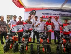 Nanang Datang, Petani Diberi Bantuan Cultivator dan Pelatihan Trichokompos