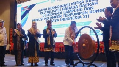 Gubernur Arinal Djunaidi Buka Rapat Koordinasi Mitra Kerja Revitalisasi Bahasa Daerah di Provinsi Lampung