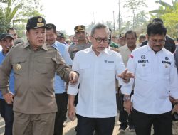 Gubernur Arinal Tinjau Kemajuan Rehabilitasi Jalan Provinsi di Ruas Gedong Tataan-Kedondong Kabupaten Pesawaran yang Jadi Prioritas Pembangunan Tahun 2023