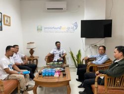 Kunjungan BPS Lampung Barat ke Diskomonfotiksan Dalam Rangka Peningkatan EPSS di Kabupaten Pesisir Barat