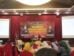 kanwil Kemenkumham Menggelar Sosialisasi Apostille
