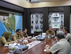Terima Kunjungan Jajaran BPN Lampung Gubernur Arinal Berharap Terus Tingkatkan Sinergitas yang Terjalin Baik Selama Ini