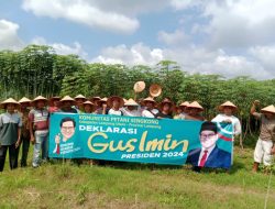 Deklarasi Muhaimin Iskandar Capres 2024 Dari Komunitas Petani Singkong Lampung Utara