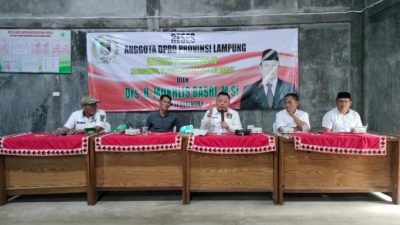 Mukhlis Basri Gelar Reses Serap Aspirasi Masyarakat