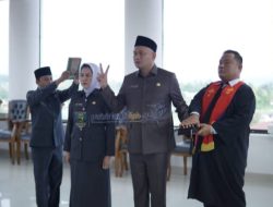 Bupati Pesisir Barat Lantik JPTP dan Pejabat Administrator, Dilingkungan Pemkab Pesisir Barat