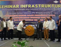 Buka Seminar Infrastruktur Gubernur Arinal Infrastruktur Jalan Memiliki Peran Penting Dalam Merangsang Pertumbuhan Ekonomi