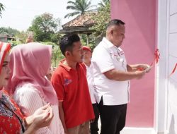 Bupati Lampung Selatan Resmikan 8 Rumah Program BSPS di Kecamatan Way Sulan