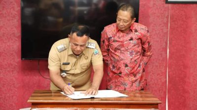 Pemkab Lampung Selatan dan PTPN VII Teken Kerja Sama Optimasi Pemanfaatan Aset