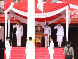 Pemkab Lampung Selatan Gelar Upacara Pengibaran Bendera Merah Putih HUT Ke-78 RI  17/08/2023 78 RI