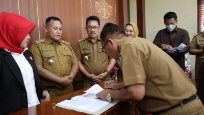 Kerja Sama dengan Kejari, 11 Perangkat Daerah Pemkab Lampung Selatan Teken MoU Penanganan Hukum Perdata dan Tata Usaha Negara