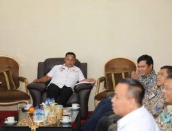 Kepala BBWS Mesuji Sekampung Audiensi Bersama Bupati Lampung Selatan