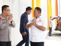 Bupati Lampung Selatan Sambut Kunjungan Kerja Kapolda Lampung  Helmy Santika