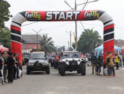 Gubernur Arinal Lepas Peserta Mabar Offroader se- Nusantara II yang Diselenggarakan Suzuki Katana Jimny Indonesia Pengda Lampung di PKOR Way Halim Bandar Lampung