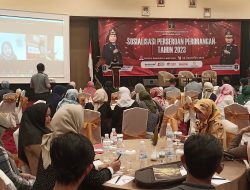 Kepala Kanwil Kemenkumham Lampung Membuka Kegiatan Sosialisasi Layanan Perseroan Perorangan