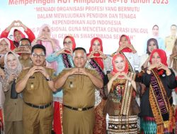 Bupati Lampung Selatan Hadiri Peringatan HUT Ke-18 HIMPAUDI