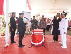Kepala Desa Bangun Sari dan Kepala Desa Wawasan Kec. Tanjung Sari Resmi Dilantik Bupati Lampung Selatan