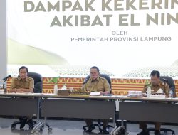 Antisipasi Dampak El Nino Pemprov Lampung Pastikan Ketersediaan Pangan Ketersediaan Air dan Antisipasi Potensi Kebakaran Hutan dan Lahan di Wilayah Provinsi Lampung