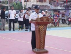 Wakil Bupati Tutup Turnamen Bola Volly Piala Bergilir Bupati CUP Pesisir Barat Tahun 2023