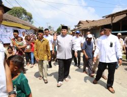 Gubernur Arinal Tinjau Perkembangan Pembangunan Ruas Jalan di Desa Penantian, Kecamatan Ulu Belu, Tanggamus