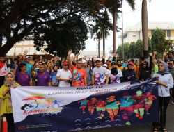 Sekdaprov Fahrizal Darminto Lakukan Pengecekan Rute Lampung Half Marathon dalam Rangkaian HUT Korpri ke-52
