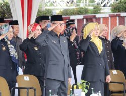 Sekdaprov Fahrizal Ikuti Peringatan Hari Kesaktian Pancasila Tahun 2023, Danlanal Kolonel Laut (P) Mohammad Nizarudin Jadi Inspektur Upacara