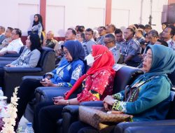 Walikota Bandar Lampung Bunda Eva Dampingi Wakil Menteri Hukum dan HAM Hadiri Acara KUMHAM Goes to Campus di Unila