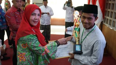 Walikota Bandar Lampung Eva Dwiana Hadir Dalam Acara Hari Santri oleh PCNU Kota B.Lampung