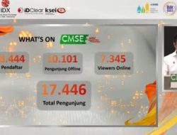 Penyelenggaraan Capital Market Summit & Expo (CMSE) 2023 Bertema Aku Investor Saham di Ikuti 17.446