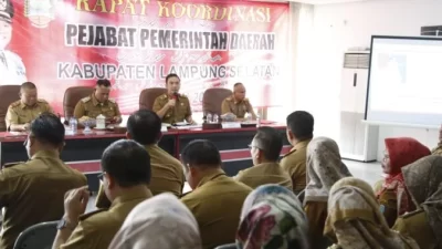 Sikapi Situasi Terkini, Bupati Nanang Ermanto Gelar Rakor Pejabat Pemerintah Daerah