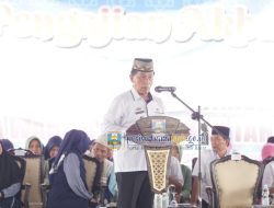 WAKIL BUPATI ZULQOINI SYARIF HADIRI PENGAJIAN AKBAR MEMPERINGATI HUT DWP KE-24