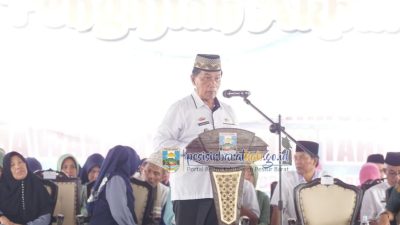 WAKIL BUPATI ZULQOINI SYARIF HADIRI PENGAJIAN AKBAR MEMPERINGATI HUT DWP KE-24