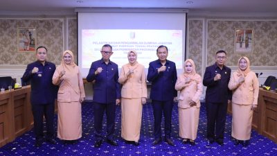 Gubernur Lampung Melantik dan Mengambil Sumpah Jabatan Pejabat Pimpinan Tinggi Pratama di Lingkungan Pemerintah Provinsi Lampung
