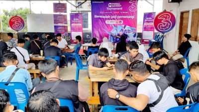 Gelar Turnamen Esport di 41 Kabupaten/Kota Sumatera, Tri Buktikan Keunggulan Jaringan