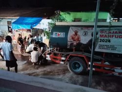 TPD dan Relawan Ganjar Mahfud Provinsi Lampung Gelar Giat Sosial Berbagi Air Bersih di 3 Kelurahan kota Bandarlampung