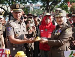 Walikota Pimpin HUT Pol PP dan Satlinmas Kota Bandar Lampung