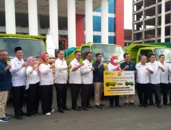 Pemkot Bandar Lampung Terima Bantuan Truk Sampah dan Truk Tangki Tinja dari PT Bukit Asam