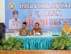 Kadisdikbud Buka FLS2N SD/MI & SMP/MTs Tingkat Kota Bandar Lampung 2023