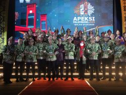 WALIKOTA BANDAR LAMPUNG HADIRI PERINGATAN HUT APEKSI XXIII DI KOTA PALEMBANG