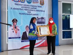 PEMKOT BANDAR LAMPUNG MEMBERI HIBAH GEDUNG BARU KE UNIVERSITAS LAMPUNG